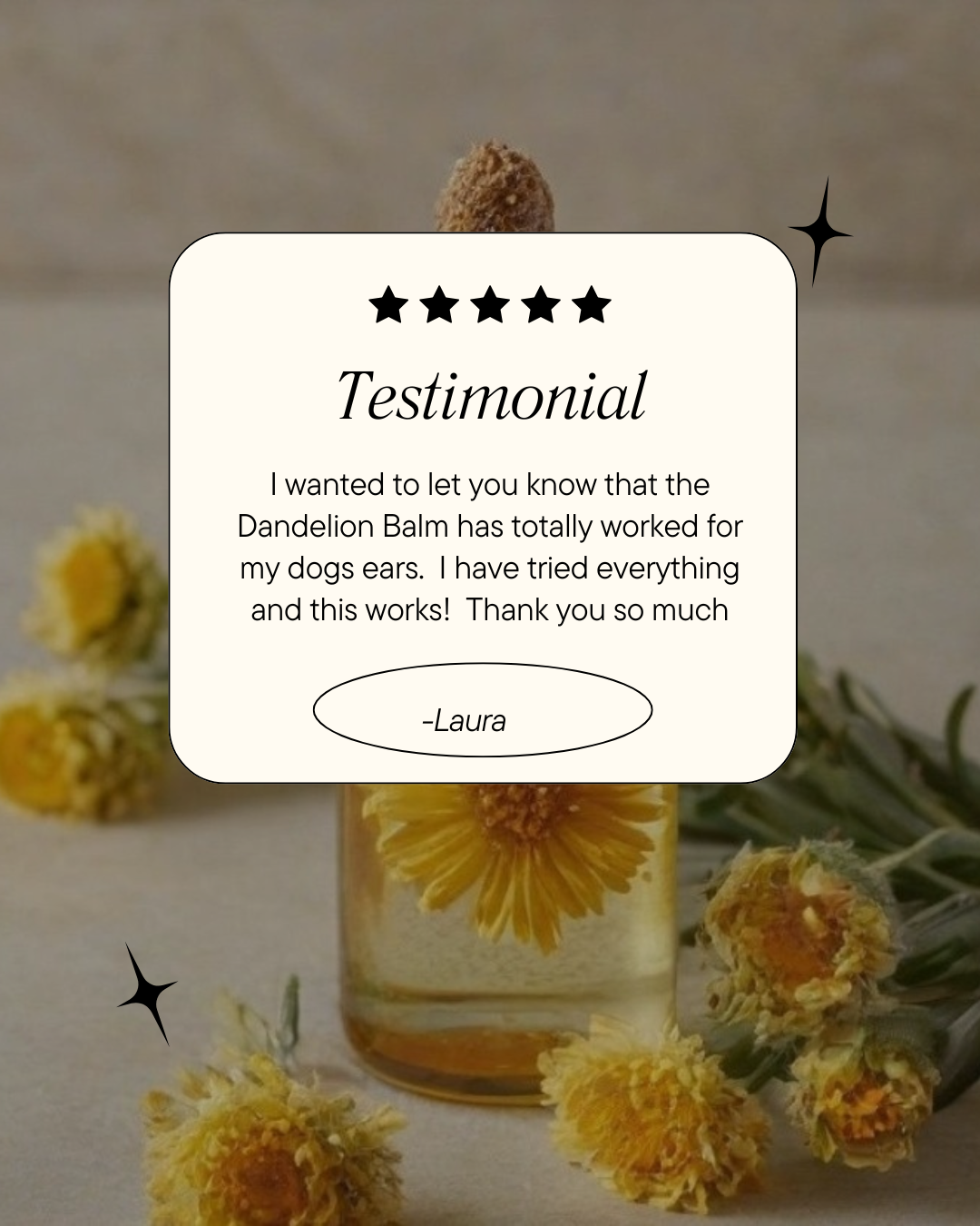 Dandelion Balm