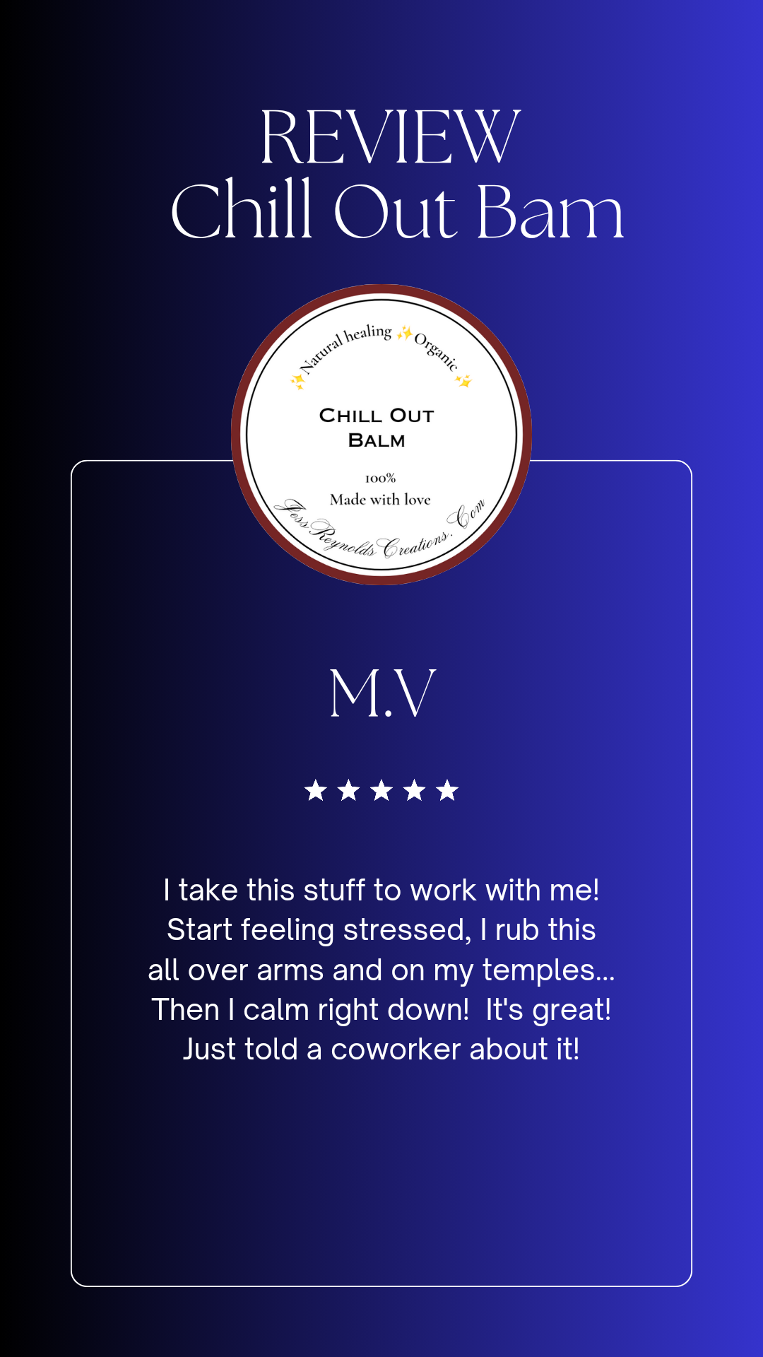 Chill Out Balm