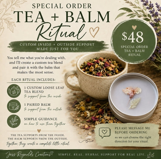 Special order Tea & balm combo