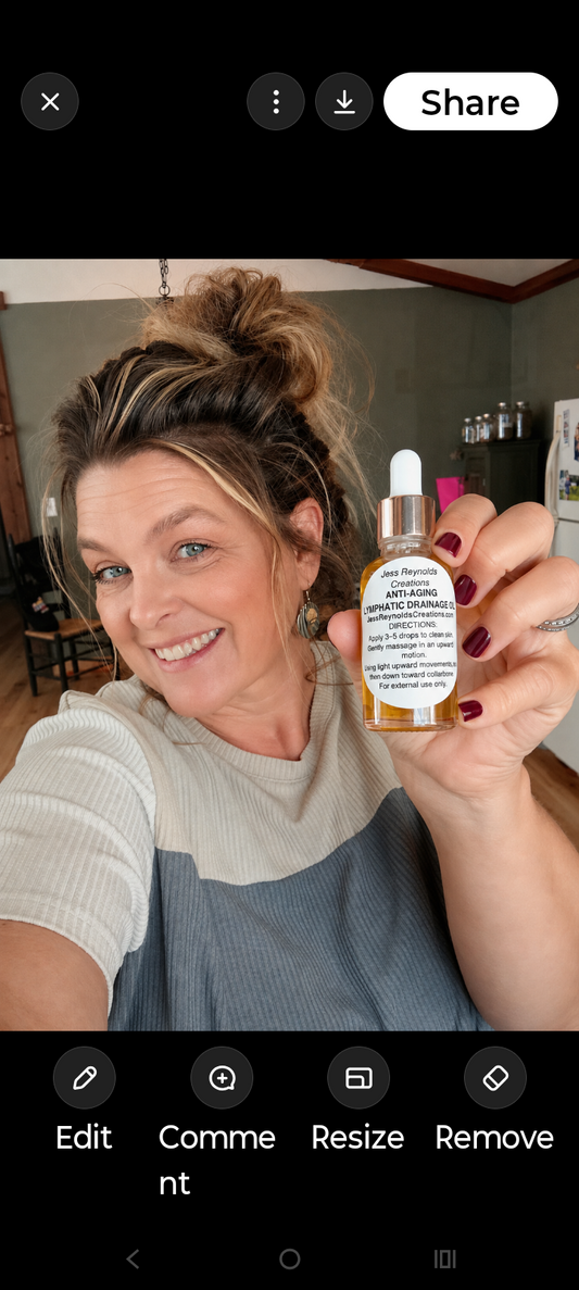 Anti - Aging Lymphatic Face oil